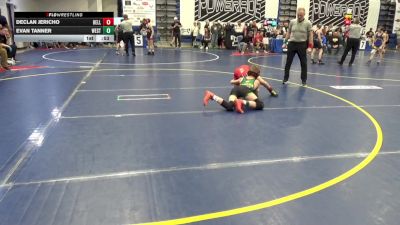 96 lbs Consy 4 - Declan Jericho, Belle Vernon vs Evan Tanner, Westshore W.C.