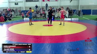 65kg Cons. Round 1 - Koen Hurlbert, Lakehead WC vs Tacari Howe, Nova Scotia Dragons