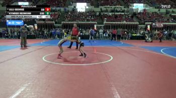 58 lbs 3rd Place Match - Kymber Redmond, Livingston Wrestling Club vs Lilli George, Ram Wrestling Club