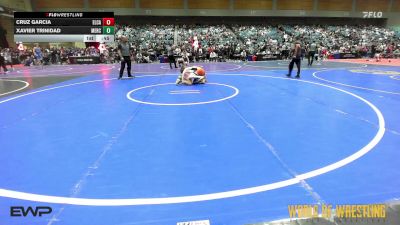 132 lbs Consi Of 16 #2 - Cruz Garcia, El Capitan vs Xavier Trinidad, Merced Bears WC