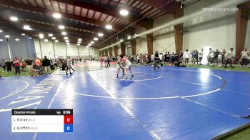 182 lbs Quarterfinal - Liam Kilrain, Blairstown Wrestling Club vs Justin Griffith, Seagull Wrestling Club