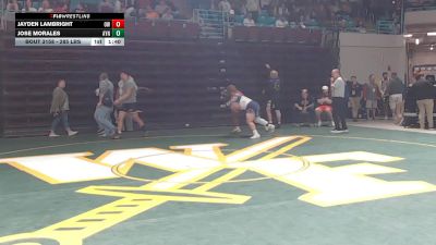 285 lbs Quarterfinal - Jayden Lambright, Orangeburg-Wilkinson vs Jose Morales, Aynor