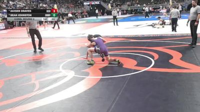 Cons. Round 2 - Sean Johnston, Omaha Westview vs Jaxsen Draves, Grand Island