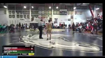 120 lbs Cons. Semi - Andrew Condo, Liberty_AZ vs Matthew Krail, Holy Cross