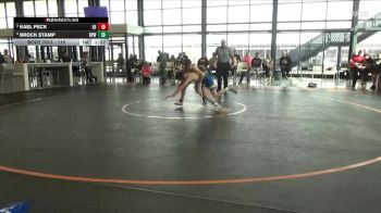 115 lbs 1st Place Match - Brock Stamp, Belle Plaine Wrestling vs Kael Peck, East Buchanan