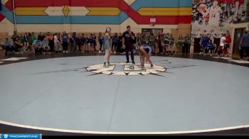 110 lbs Quarterfinal - Raquel Perez, Gering Girls vs Aliyah Serna, Greeley West