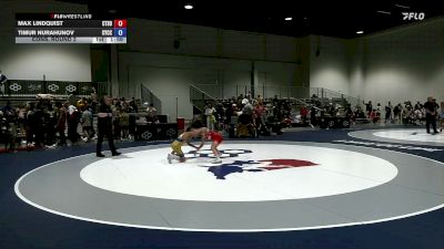 38 lbs Cons. Round 2 - Max Lindquist, Collum Trained School Of Wrestling vs Timur Nurahunov, Community Youth Center - Concord Campus Wrestling