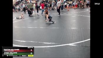 55 lbs Semifinal - Ayden Williams, Kc Elite Training vs Paxton Holcombe, Carolina Reapers