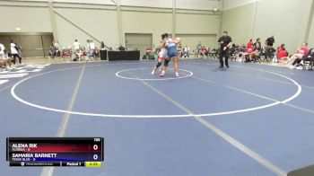 155 lbs Placement Matches (16 Team) - Alena Rik, Florida vs Samaria Barnett, Texas Blue