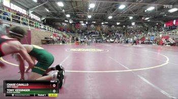 132 lbs 5th Place Match - Chase Cavallo, New Albany vs Tony Kessinger, Floyd Central