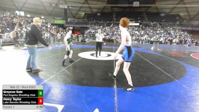 Replay: Mat 22 - 2026 WSWA Folkstyle State | Feb 22 @ 8 AM