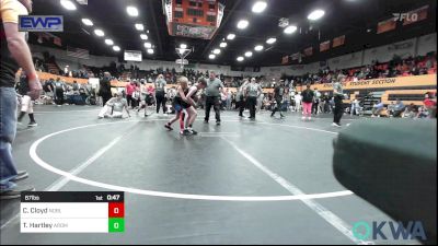 67 lbs Consi Of 8 #2 - Camden Cloyd, Noble Takedown Club vs Ty Hartley, ARDMORE TAKEDOWN CLUB
