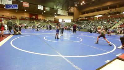 55-60 lbs Rr Rnd 3 - Hawkins Haynes, Panther Youth Wrestling-CPR vs Judah Garrett-Jones, Conway Wrestling Club