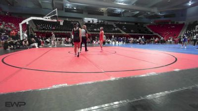 110 lbs Round 3 - Victoria Limon, STILWELL vs Nevaeh Kue, INOLA