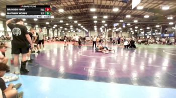 152 lbs Rr Rnd 3 - Brayden Kindt, Parabellum Wrestling Academy vs Matthew Hobbs, Blue Wave 2