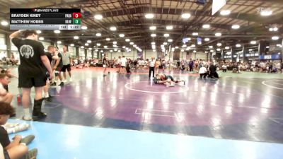 152 lbs Rr Rnd 3 - Brayden Kindt, Parabellum Wrestling Academy vs Matthew Hobbs, Blue Wave 2