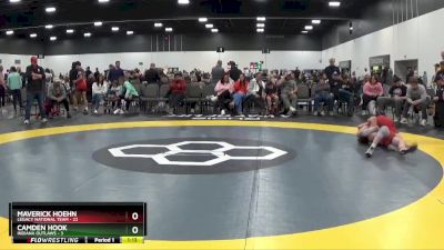 119 lbs Semis & 1st Wrestleback (8 Team) - Maverick Hoehn, Legacy National Team vs Camden Hook, Indiana Outlaws