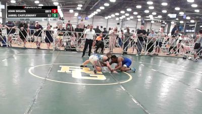 126 lbs Rr Rnd 1 - John Segata, GT Zilla - HSB vs Jamiel Castleberry, Illinois Menace - HSB