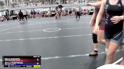 138 lbs Round 7 (8 Team) - Taydem Bylin, MGW Something Wicked vs Haily Laible, Grit Mat Club