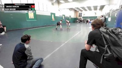 120 lbs Champ. Round 2 - Bronx Hanlon, Faith Lutheran vs Kash Moore, Slam Academy