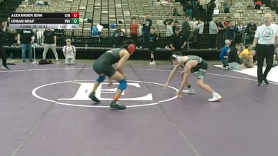 122-H lbs Consi Of 16 #2 - Alexander Jena, Cordoba Trained vs Logan Graf, Prime Wrestling Club