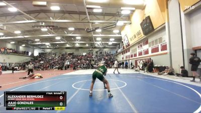 126 lbs Cons. Round 7 - Julio Gonzales, Mohave vs Alexander Bermudez, Desert Ridge High School