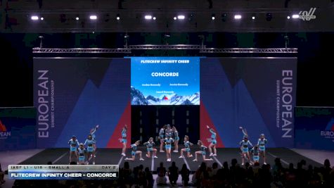 FLITECREW INFINITY CHEER - CONCORDE [2026 IASF L1 - U16 - Small A Day 2] 2026 The European Summit