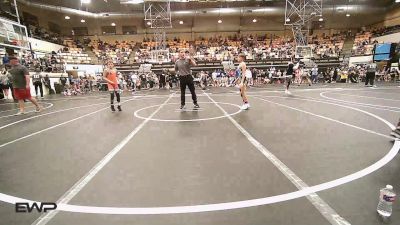 80 lbs Quarterfinal - Ryker Peck, Standfast OKC vs Luke Olsen, Mojo Grappling Academy