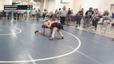 144 lbs Round Of 64 - Hunter Stevens, WI vs Tyton Kostoff, NC