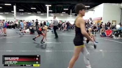 96 lbs Placement (4 Team) - Carter Sosa, Rough House vs Reese Hoover, Quest Wrestling