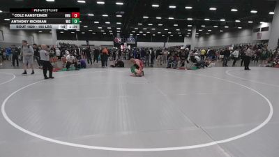 165 lbs Champ. Rd Of 32 - Cole Kansteiner, Nebraska Wrestling Academy vs Anthony Rickman, Weigh In Club