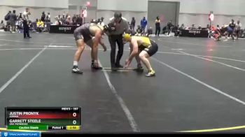 197 lbs Champ. Round 1 - Justin Pronyk, Adrian vs Garrett Steele, UNC Pembroke