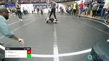 37 lbs Semifinal - Stetson Phillips, Smith Wrestling Academy vs Willie Skidmore, Standfast OKC