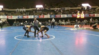 150 lbs Champ Round 1 (16 Team) - Rajat Bhaskaran, Delaware Military Academy vs Dj Jackson, Patrick Henry