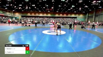 144 lbs Round Of 32 - Isaac Balden, Slam Academy vs Conner Todd, Green River