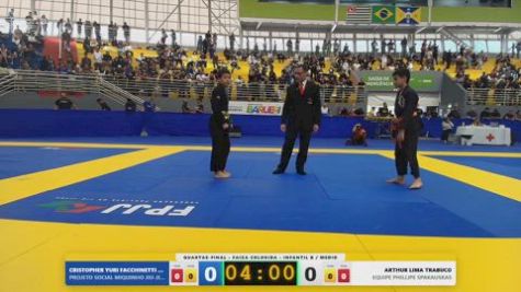 ARTHUR LIMA TRABUCO vs CRISTOPHER YURI FACCHINETTI DE A 2026 FPJJ Circuito Paulista GI Etapa 3