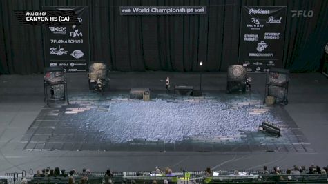 Canyon HS (CA) "Anaheim CA" at 2026 WGI Guard World Championships