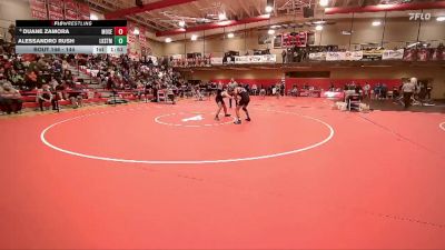 144 lbs Champ. Round 2 - Alessandro Rush, Lake Stevens vs Duane Zamora, Moses Lake