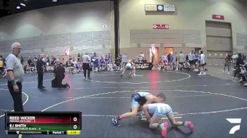 90 lbs Round 1 (6 Team) - Reed Wicker, Indiana Outlaws vs EJ Smith, Untouchables Black