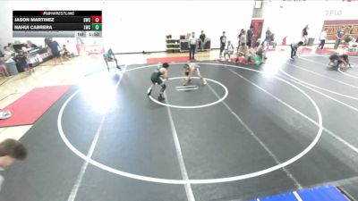 144 lbs Champ. Round 1 - Nahui Cabrera, Lobos Wrestling Club vs Jason Martinez, Silverback Wresting Club