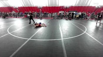 80 lbs Round 1 - Peyton Knaack, Valley Elite Wrestling Club vs Layla Peak, Prairie Du Chien Wrestling Club