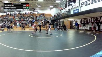 138 lbs Quarterfinal - Keaton Arabia, Hudson vs Mathias Hill, Canton McKinley