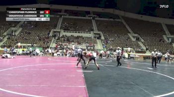 7A 138 lbs Quarterfinal - Denarvious Anderson, Opelika Hs vs Christopher Florence, Central