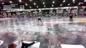 150 lbs Cons. Round 5 - Remington Anhorn, MATPAC Wrestling vs Jake Mattern, Bison Wrestling Club
