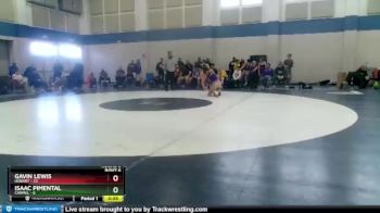 110 lbs Round 3 (4 Team) - Gavin Lewis, Hobart vs Isaac Pimental, Carmel