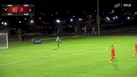 Replay: GSC Men's Soccer Championship SF2 - 2024 AUM vs CBU | Nov 14 @ 8 PM