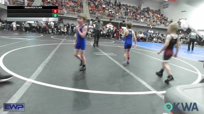 43 lbs Quarterfinal - Rowdy Tyler, Berryhill Wrestling Club vs Jett Hamm, Pocola Youth Wrestling