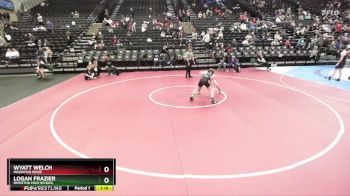 101 lbs Cons. Round 3 - Wyatt Welch, Mountain Ridge vs Logan Frazier, Riverton High School