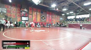 165 lbs Champ. Round 1 - Spencer Turner, Evansville Mater Dei vs Kaiden Casebolt, Tell City