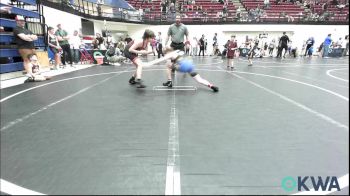 110 lbs Quarterfinal - Hunter Brannon, Noble Takedown Club vs Troy Butler, Weatherford Youth Wrestling